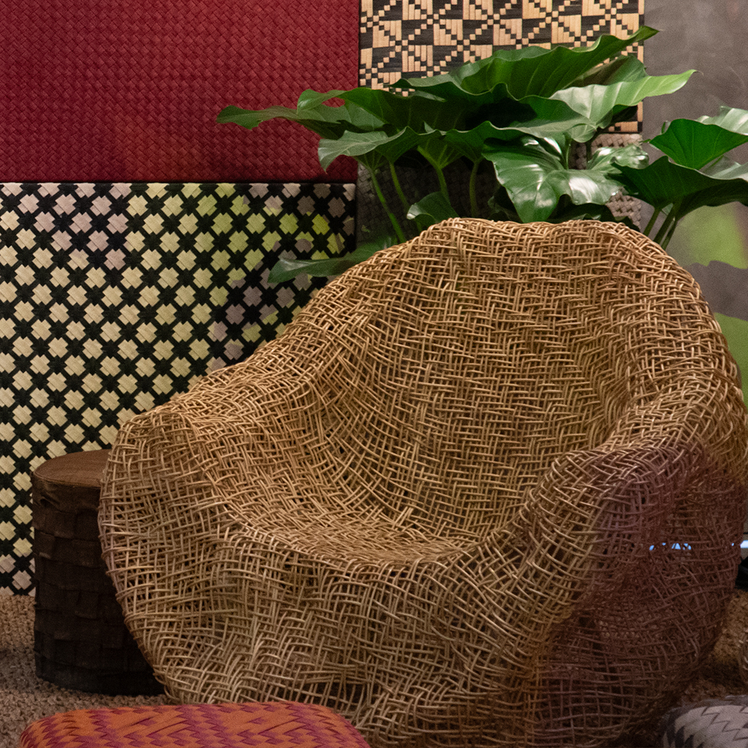 Wood and stone decor