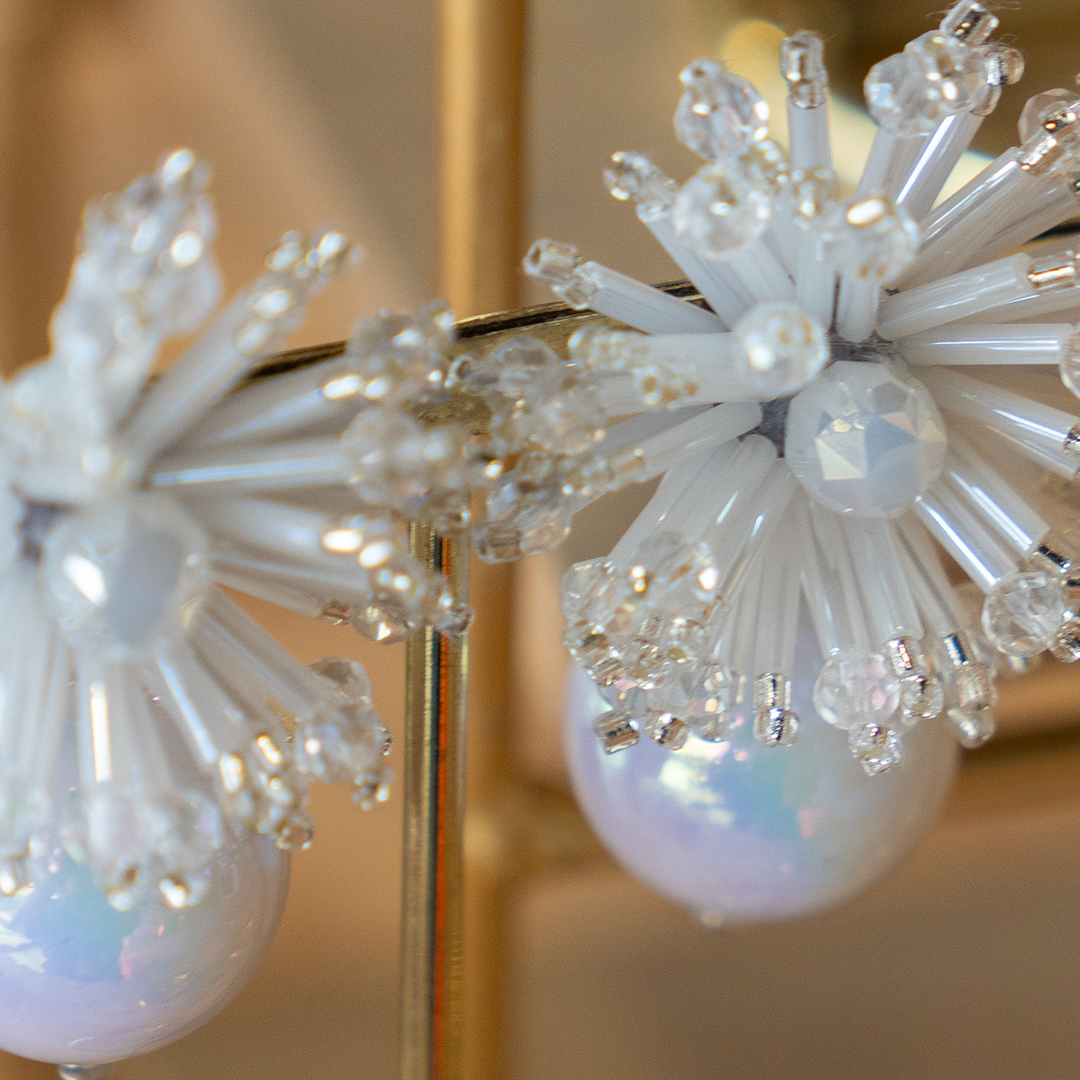 Colorful sutainable flower decor made from paper