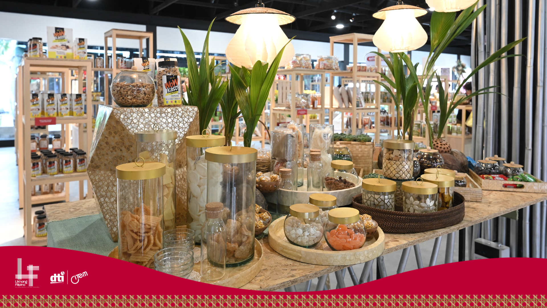 Curated selection of food products